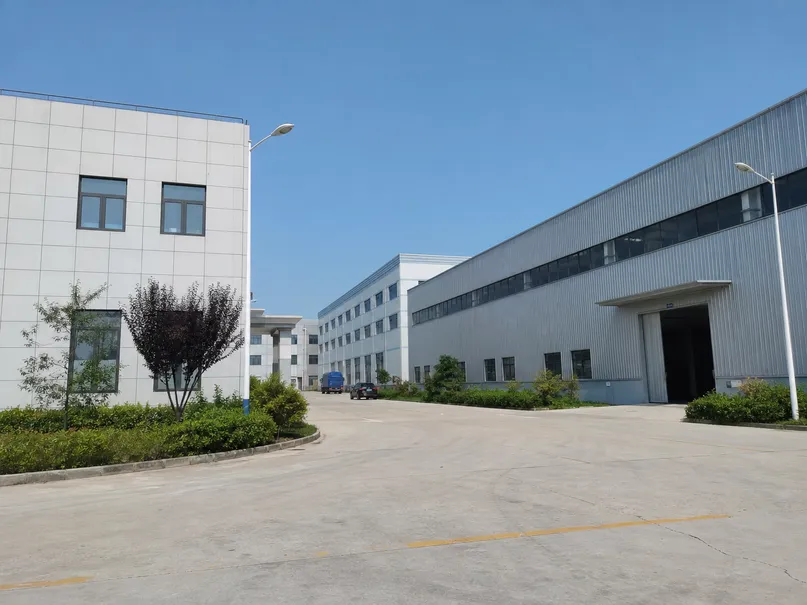 Eztio medical mask manufacturing facility in Gaomi, Shandong — 12,000 square meter production campus in Zhilan Industrial Park
