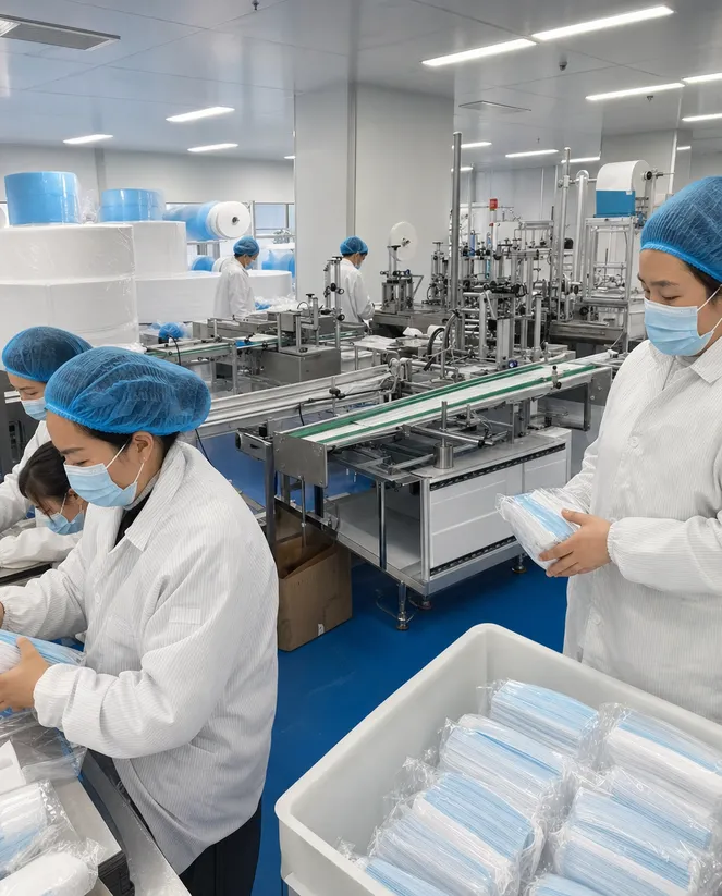 eztio production team on the manufacturing floor
