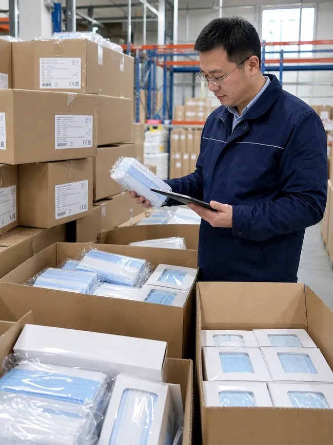 Government institutional procurement of disposable medical masks for stockpiling programs