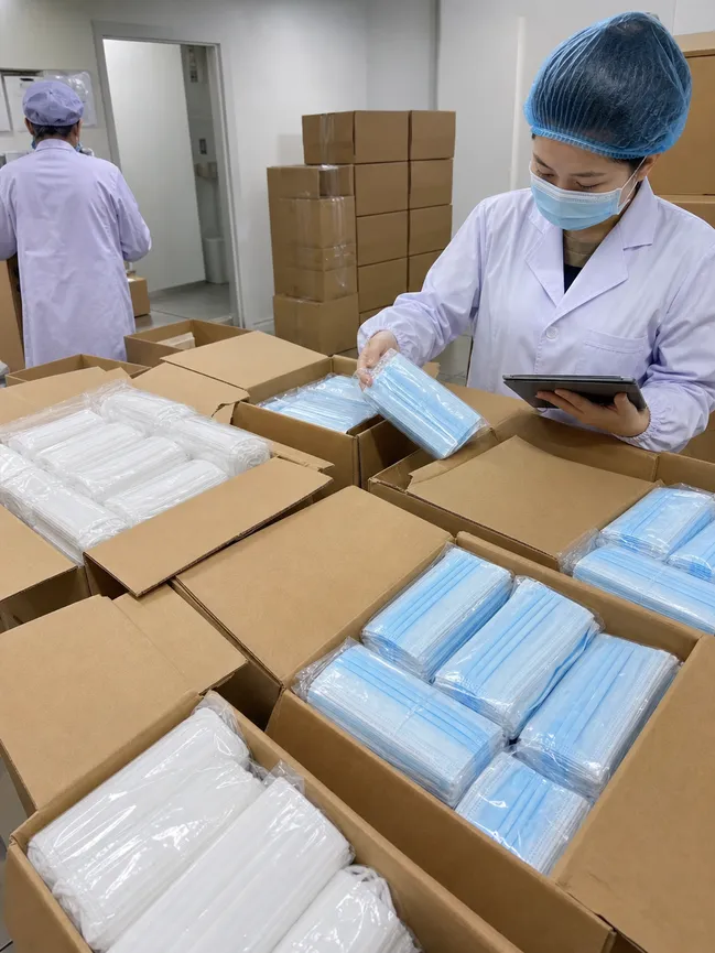 Hospital clinical supply chain procurement for 3 ply disposable medical masks