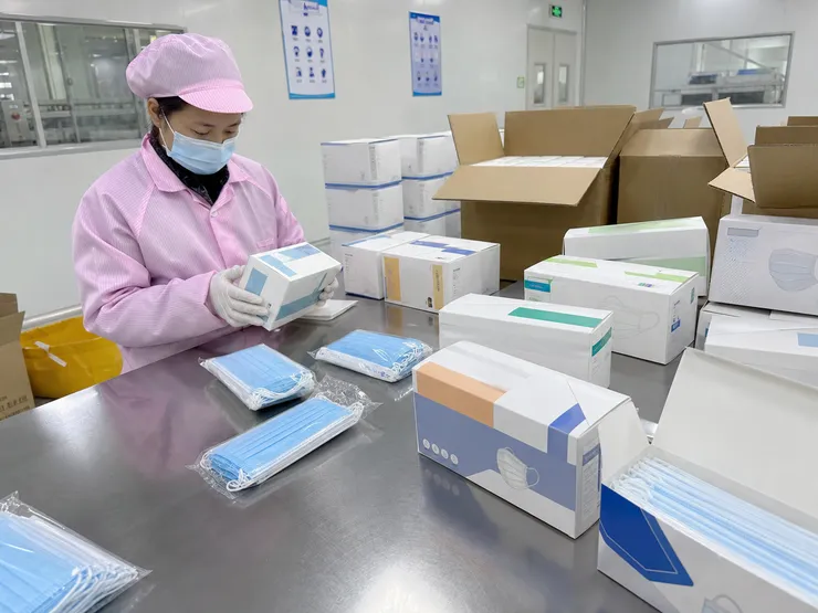 OEM private-label packaging options for disposable medical masks