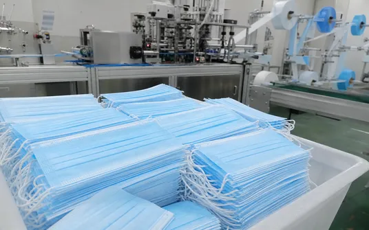 4 Ply Disposable Medical Mask with dual meltblown SMMS construction