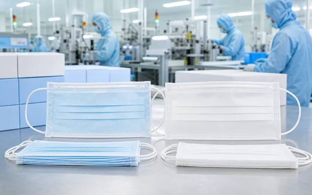 3-ply and 4-ply disposable medical masks for clinical use
