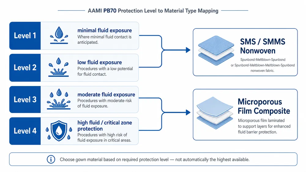 Nonwoven vs Microporous Film Isolation Gowns: Breathability, Barrier Performance, and Cost Trade-Offs for B2B Buyers