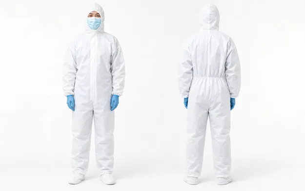 Disposable medical protective clothing SMS nonwoven garments for clinical settings