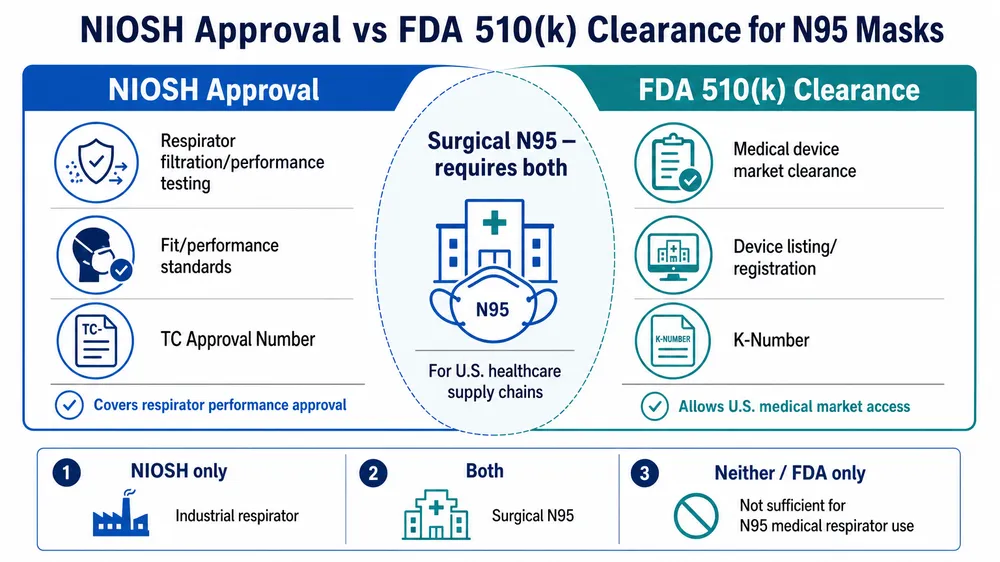 FDA 510(k) for N95 Medical Masks: What US Importers Must Verify Before Clearing Customs