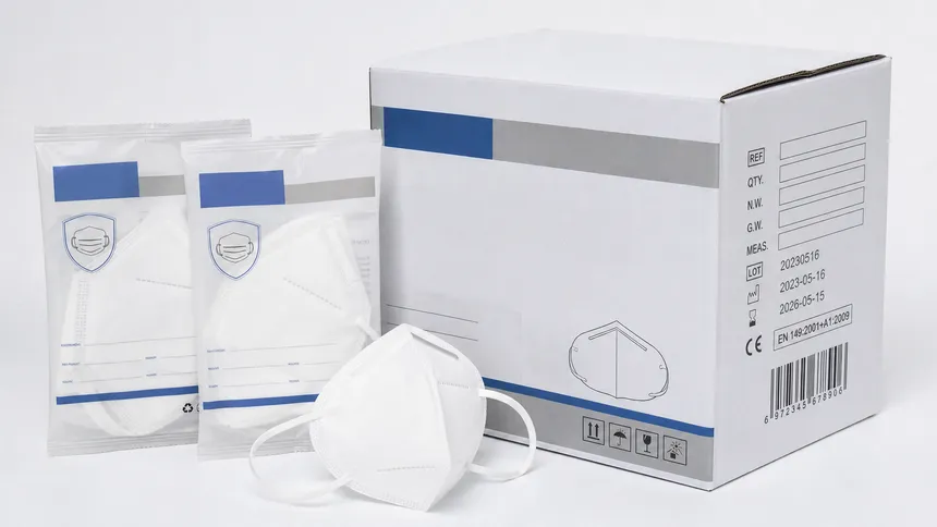 OEM private-label packaging for hospital N95 masks