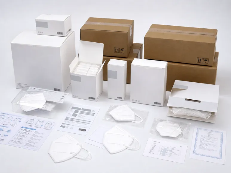 OEM and private-label N95 mask packaging configurations