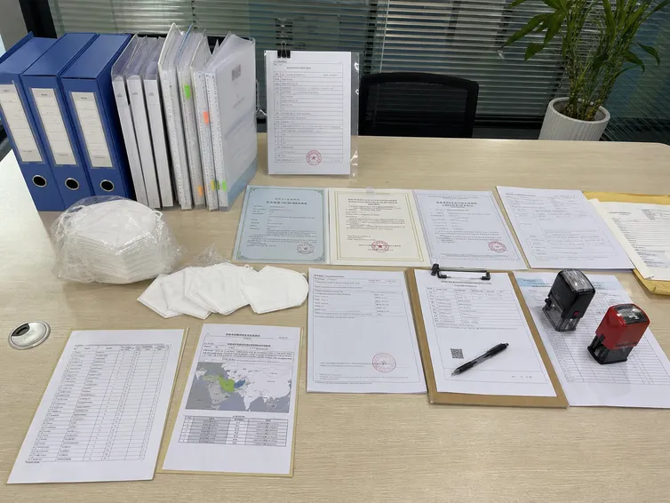 N95 medical mask regulatory documentation and certification package for international markets