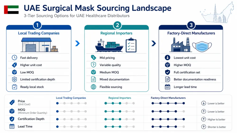Top 10 Surgical Medical Mask Suppliers for UAE Healthcare Distributors: Sourcing and MOQ Guide